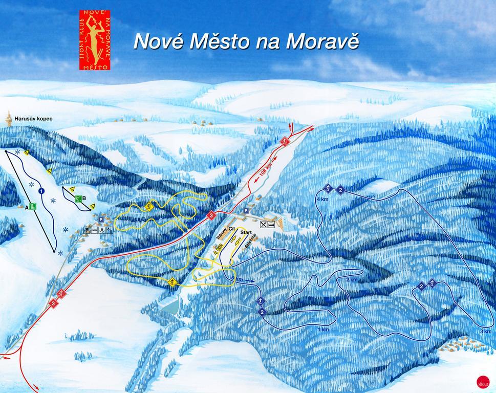 Ubytovani U Kaplicky Nove Mesto na Morave Exterior foto